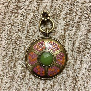 Lucky Brand Tree/Shield Pendant